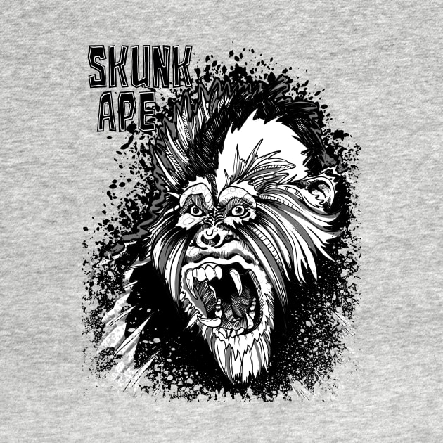 Skunk Ape Exists! by paintchips